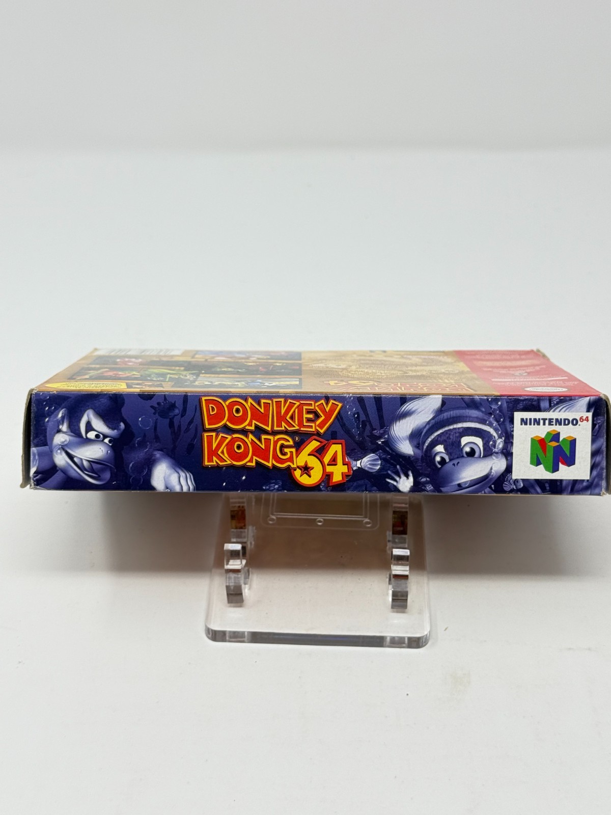 Donkey Kong 64 Game box inserts jumper pack noEX pack Excellent