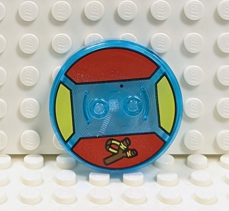 Genuine LEGO Dimensions Bart Simpson NFC Toy tag base (from Lego set #71211)