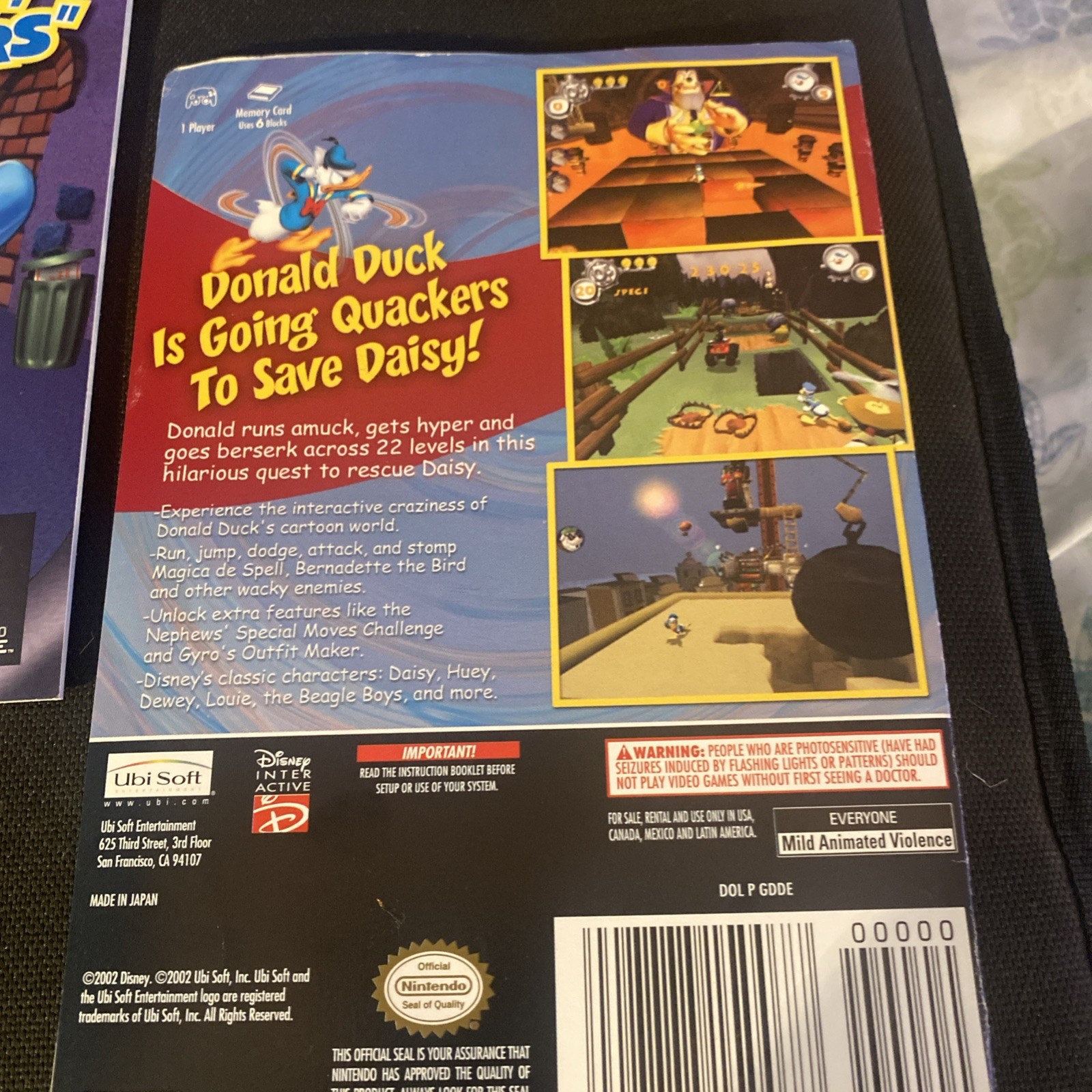 Donald Duck: Goin Quackers – Nintendo Cube