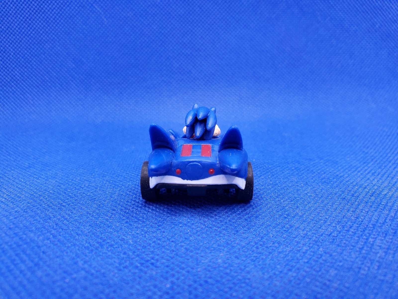 Sonic The Hedgehog Pull Back Gacha Blue Car Racer Tomy Mini Toys Official Sega