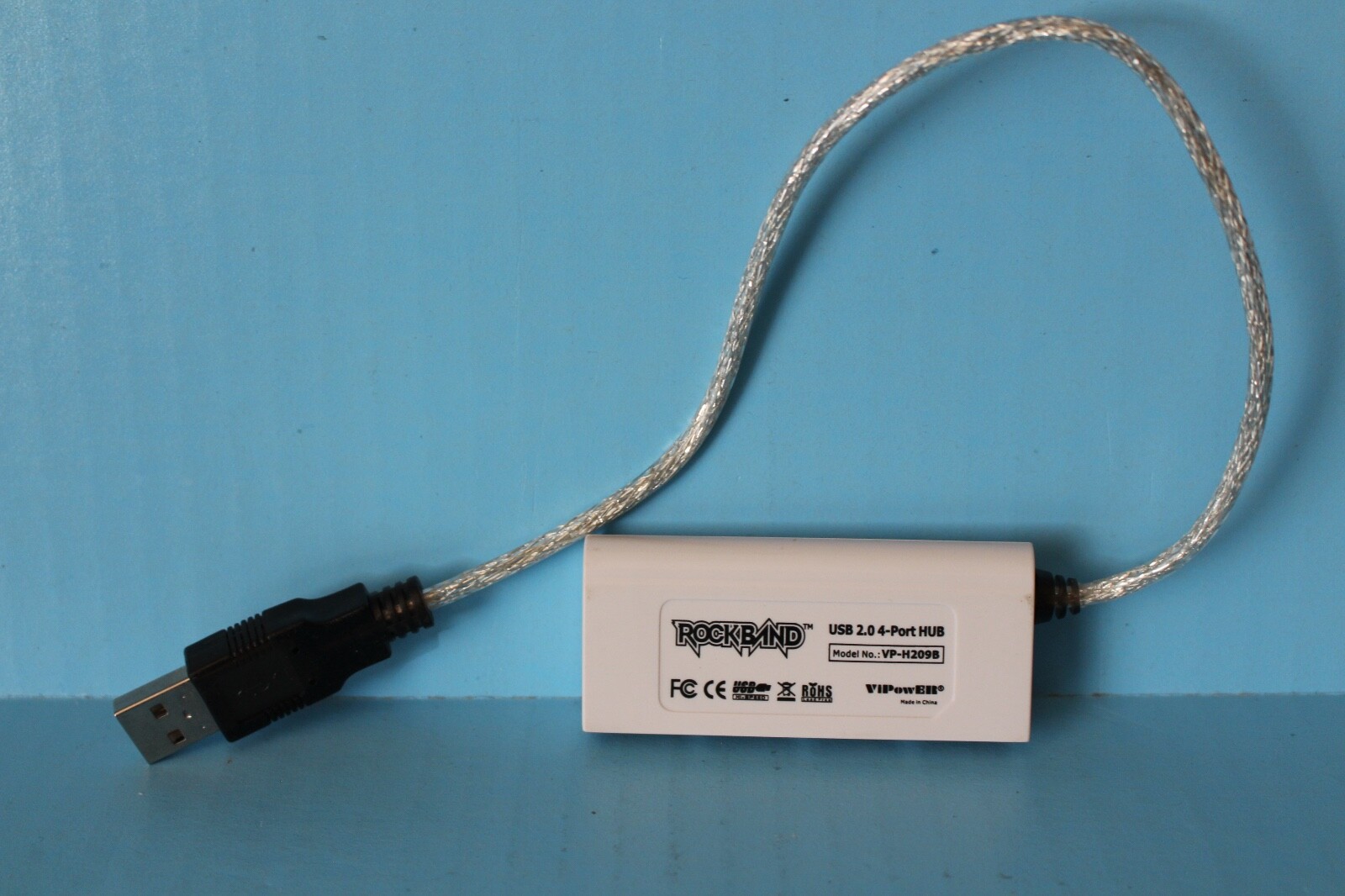 ROCKBAND USB 2.0 4 PORT HUB MODEL NUMBER VP-H2098 VIPowER