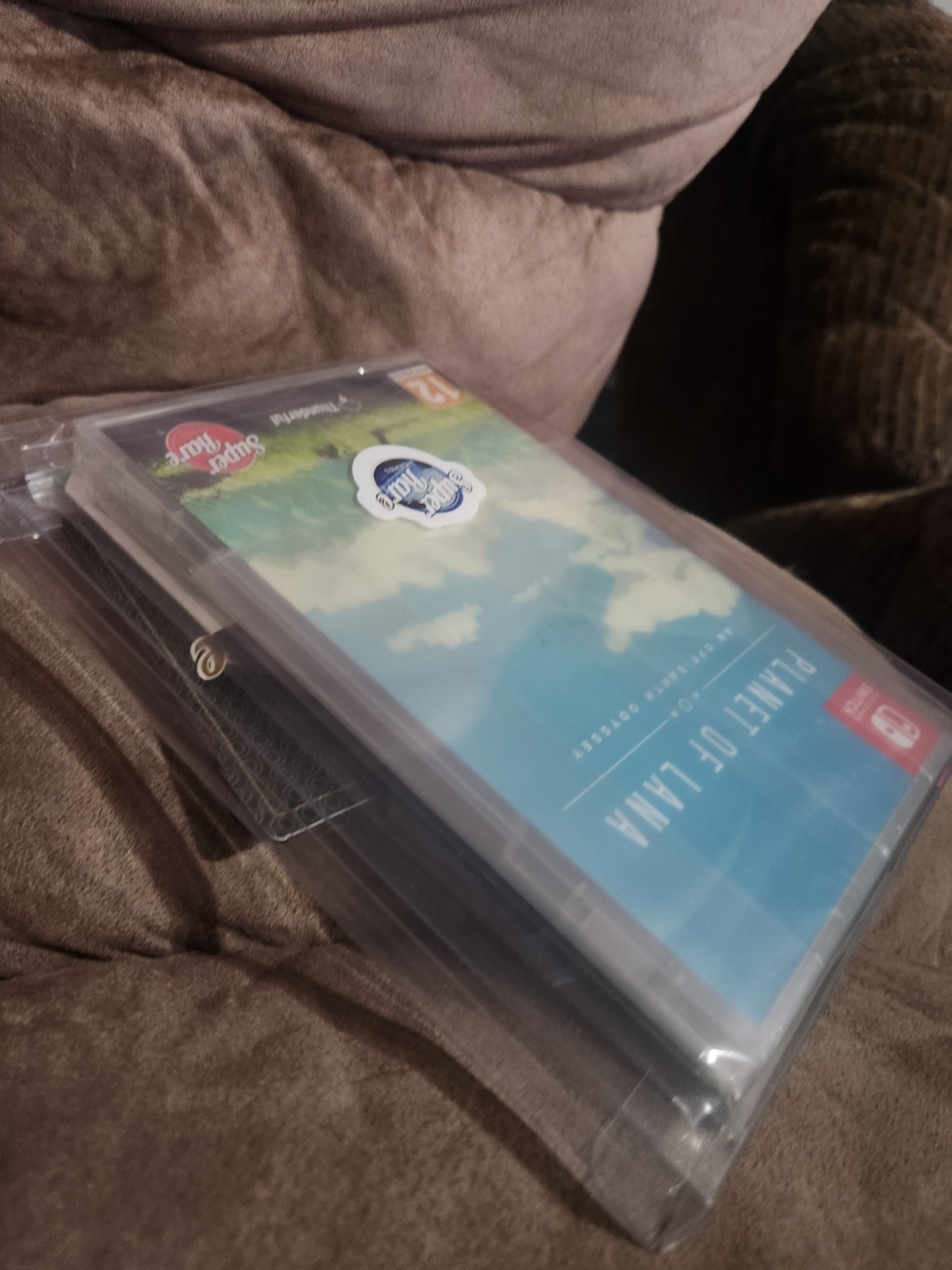 PLANET OF LANA Nintendo Switch Super Rare Games Club Slipcover Club Gold Card