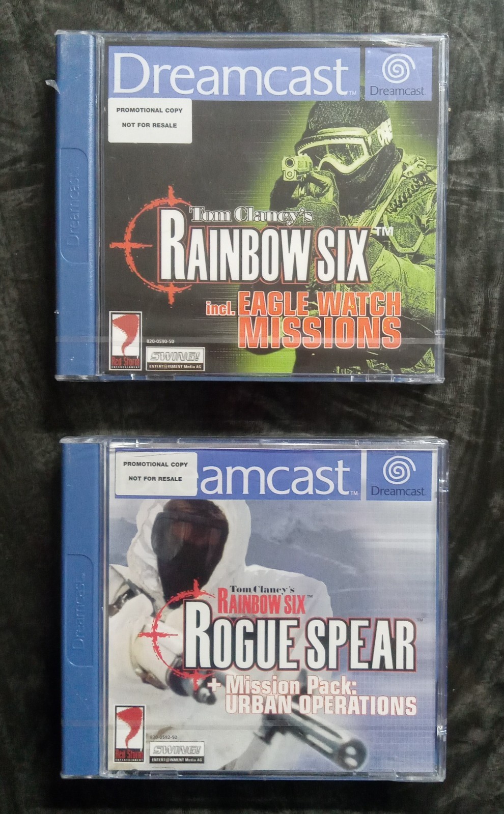 Brand New Non English Rainbow Six Promotional Copies Dreamcast German? French?