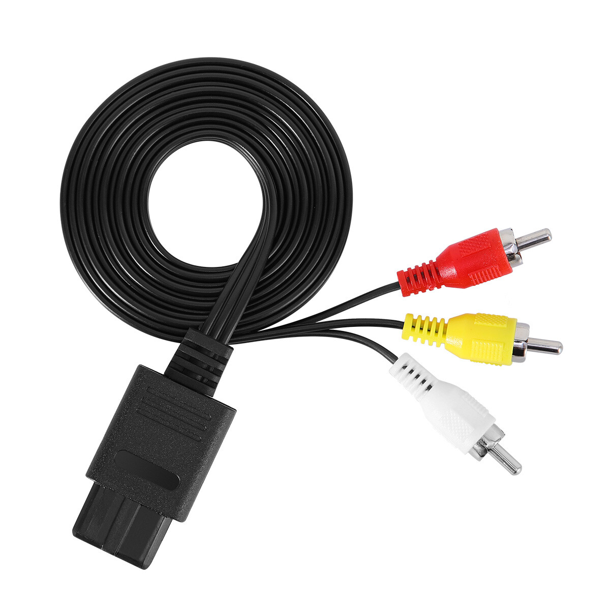 6FT RAC AV TV Audio Video Cable Cord For Super Nintendo SNES N64 Game Cube Lots
