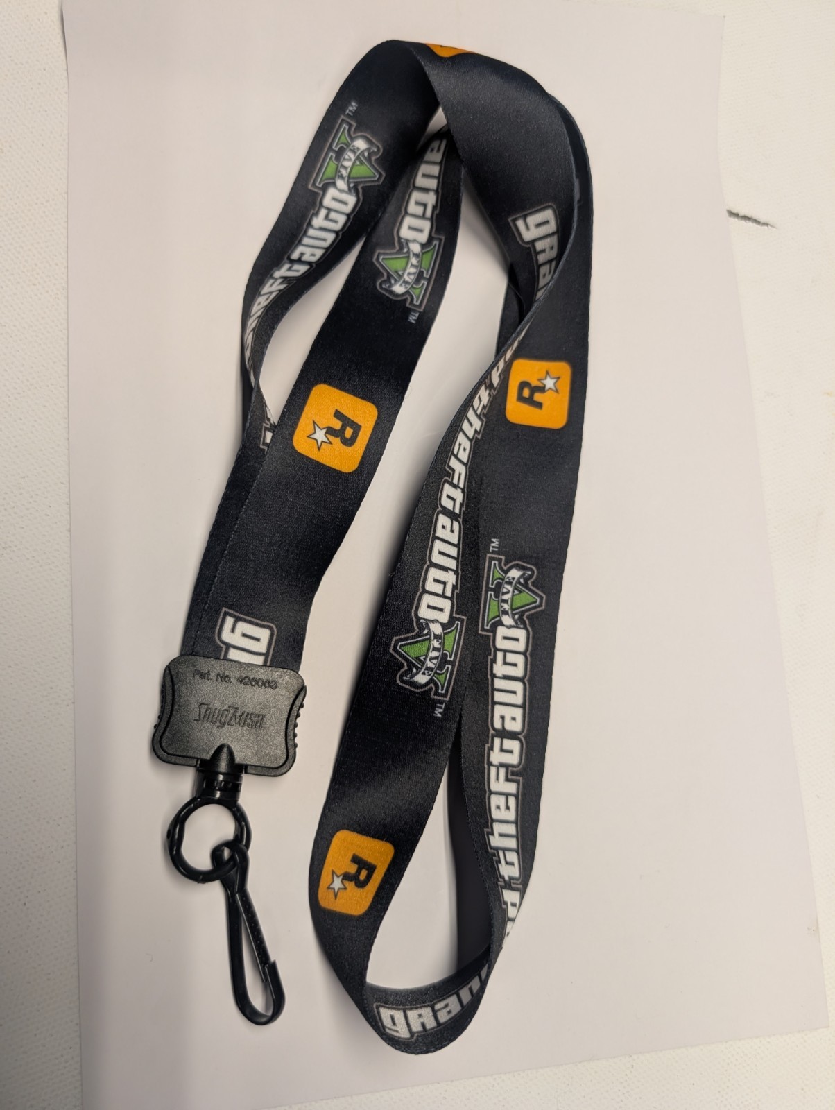 Grand Theft Auto 5 Video Game Keychain Lanyard Promotional Merchandise