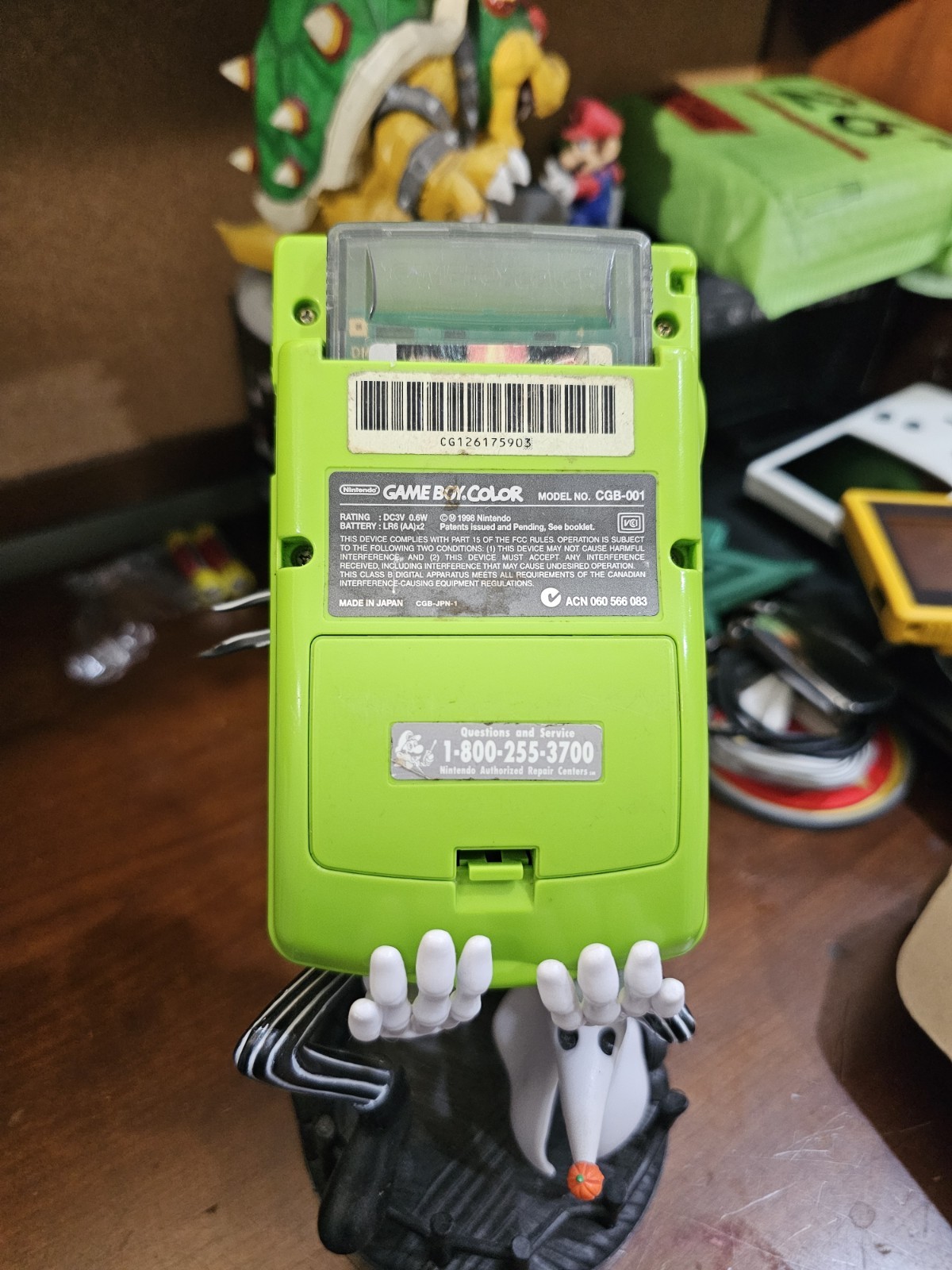 Nintendo Game Boy Color Console CGB-001 -Kiwi Lime Green GBC