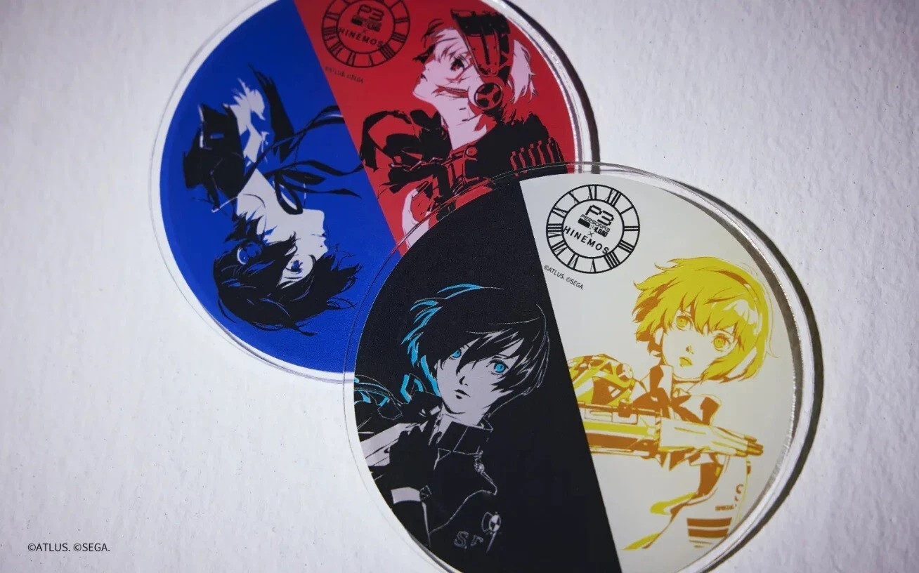 PERSONA 3 RELOAD x HINEMOS ~ Collector’s Bottle set w/ coaster