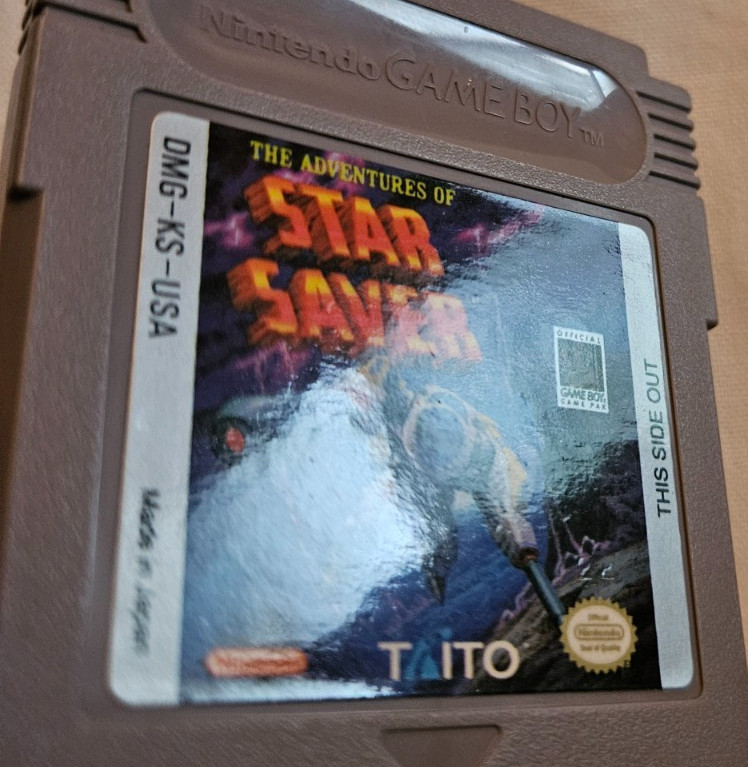 The Adventures of Star Saver Cartridge Only Authentic Nintendo Gameboy USA 1992