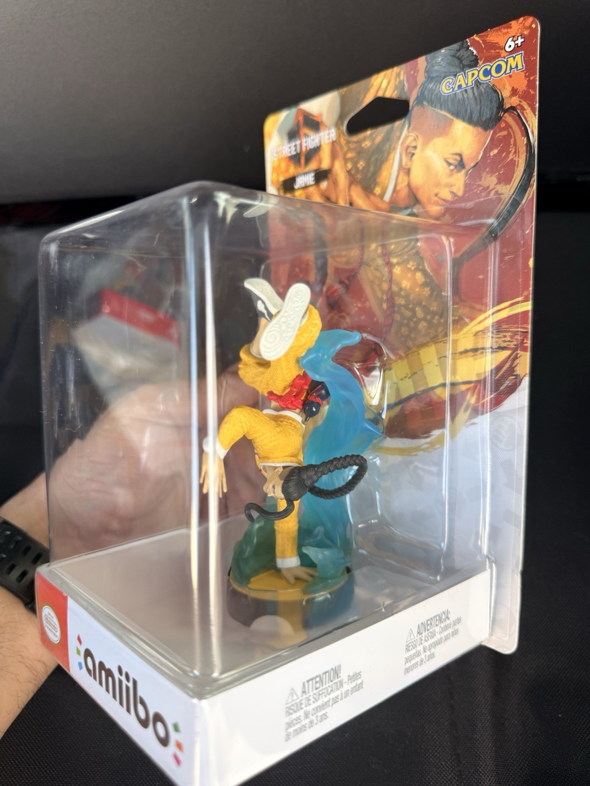 Street Fighter Jamie Amiibo Official Nintendo Sealed Capcom 2024
