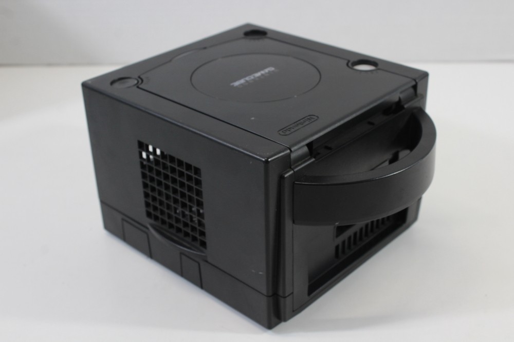 Nintendo GameCube Console OEM Replacement Shell Jet Black DOL-001 Cos.Damage #2