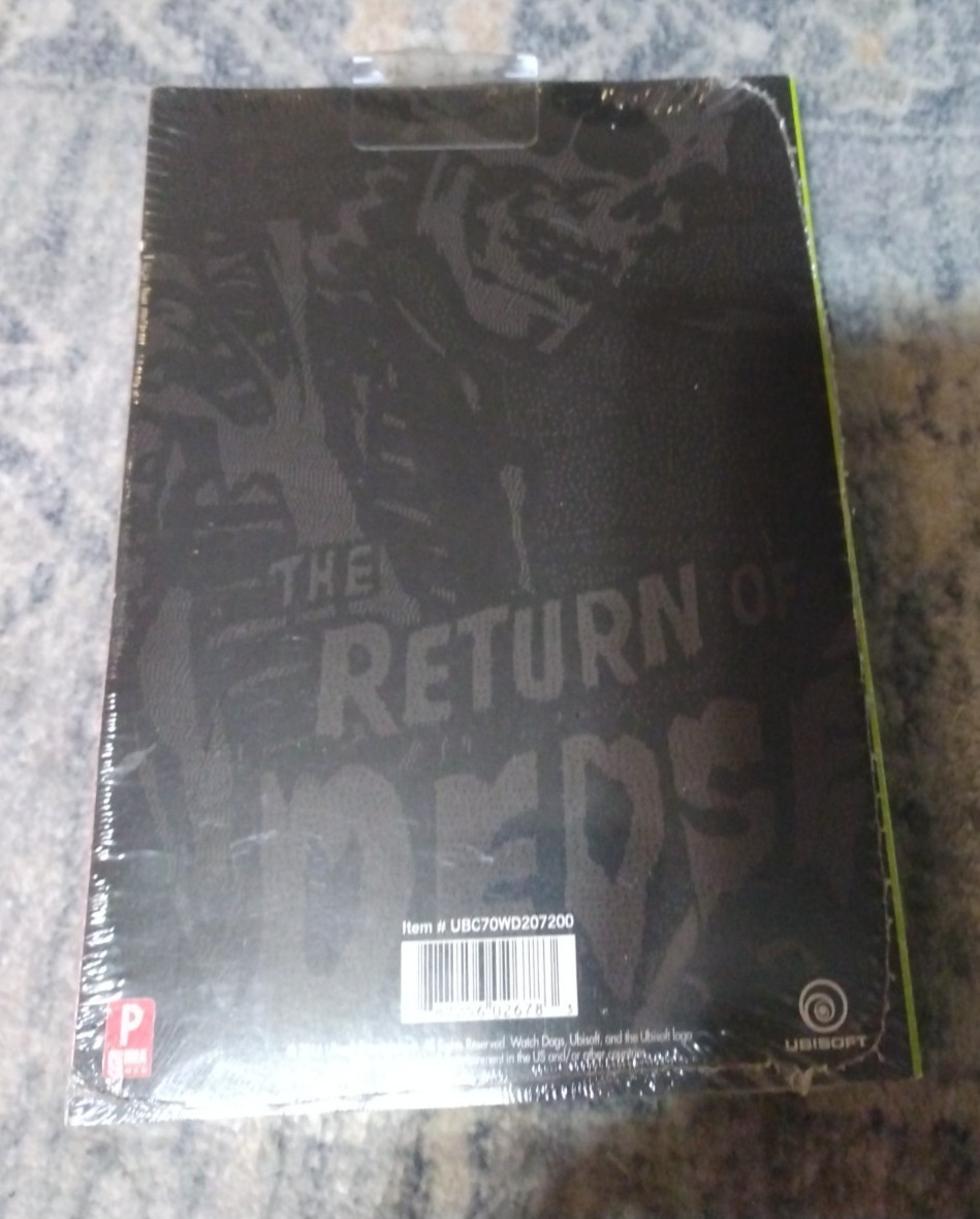 Watch Dogs 2 Official Game Guide NEW Paperback Target Exclusive FREE SHIPPING