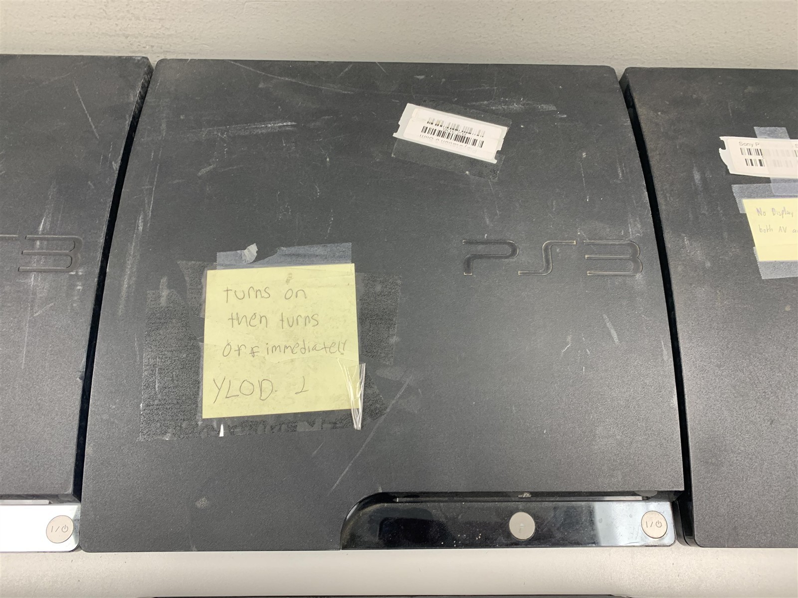 Bulk Lot 6 Sony PS3 Slim Consoles Broken For Parts or Repair Wholesale