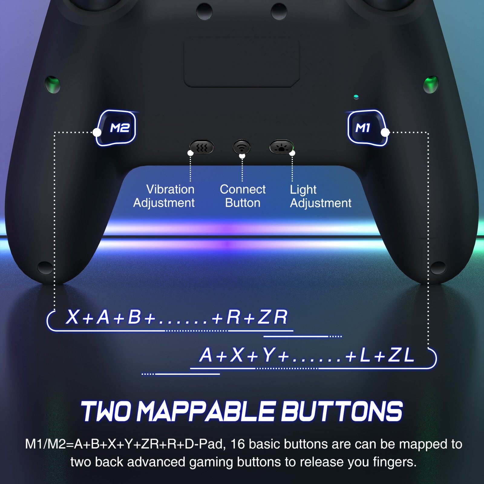 Wireless Switch Pro Controller For Nintendo Switch/OLED,Windows PC IOS Android