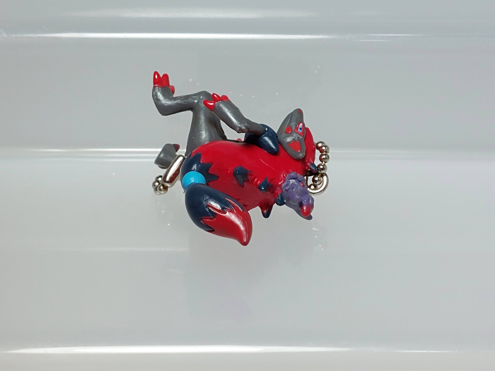 Zoroark Zorua Pokemon the Movie Keychain Figure The Pokémon Company 1.3in
