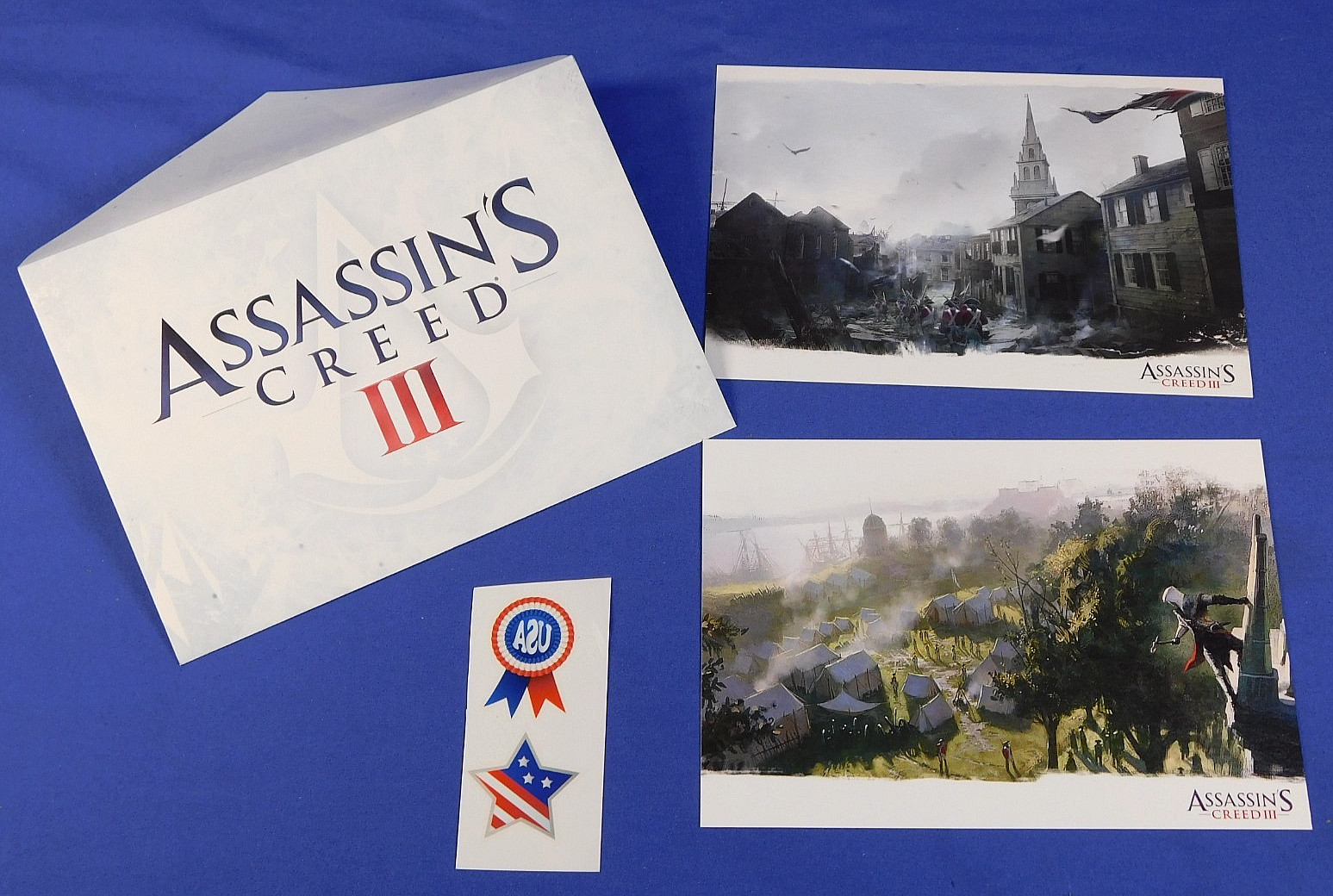ASSASSIN’S CREED III 3 FREEDOM FRENCH COLLECTOR’S EDITION PC NEW IN OPEN BOX