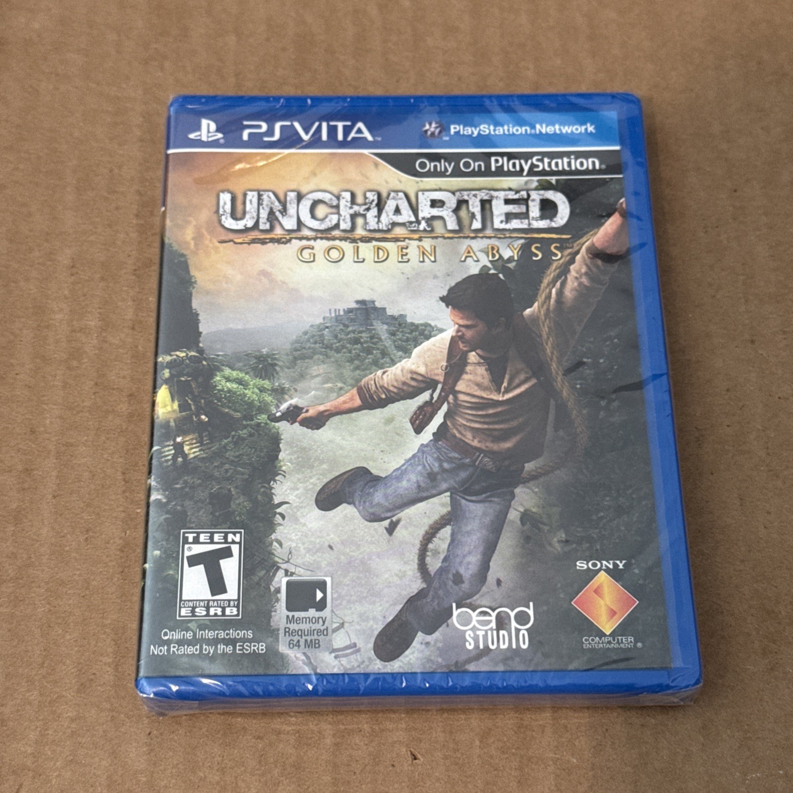 Uncharted: Golden Abyss (PlayStation Vita, 2012) U.S. Version New Sealed HTF