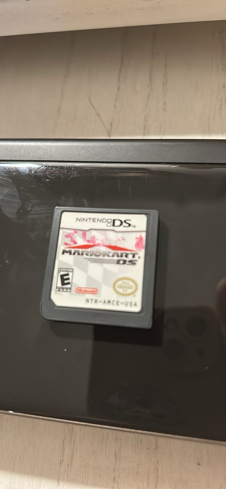 Nintendo DS XL Wi-Fi Console Bundle w/ AC Adapter & Mario Kart DS NTSC-U/C
