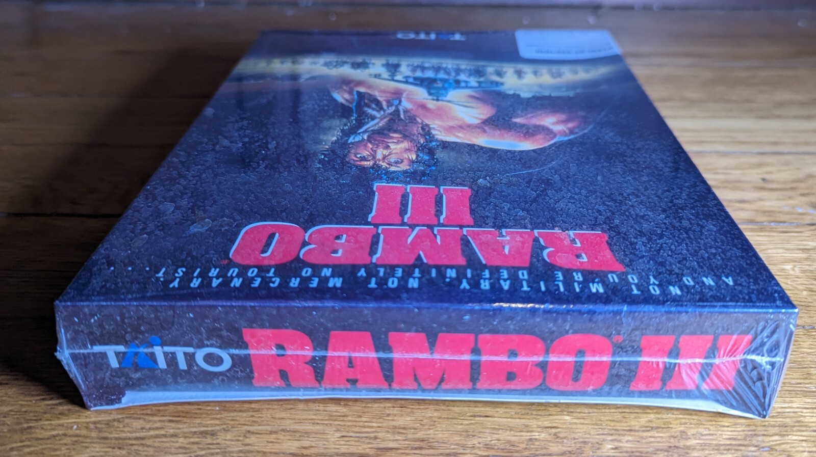 NEW FACTORY SEALED! Rambo III 3 – ATARI ST 520/1040 Taito Game Big Box PC 1989