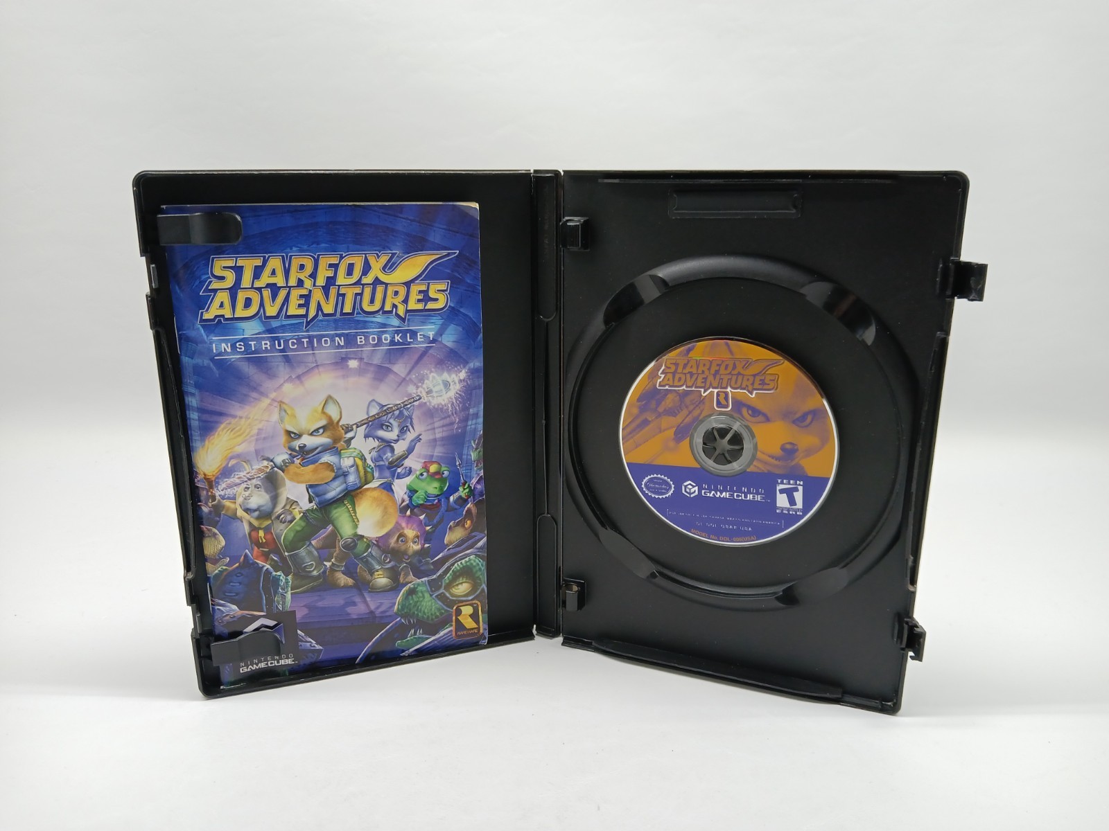 Starfox Adventures (Nintendo GameCube, 2002) CIB Black Label