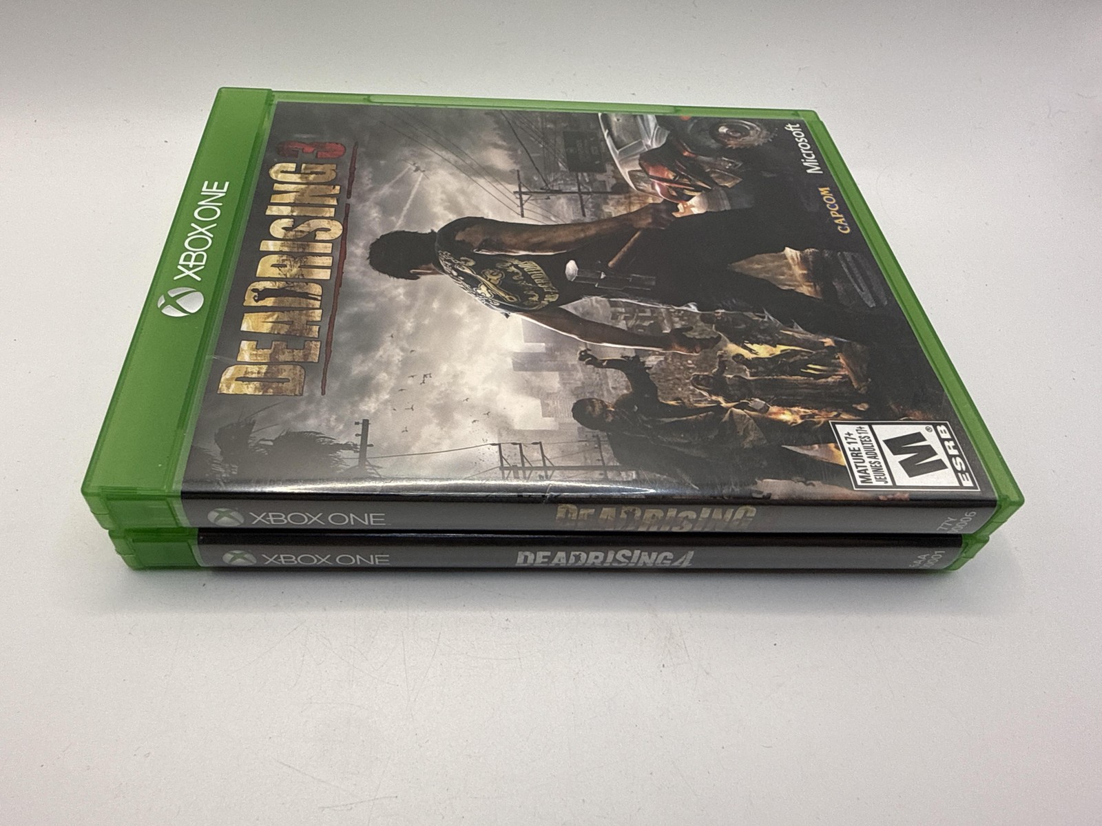 Dead Rising 3 & 4 Microsoft Xbox One Game Lot M Mature Capcom Zombie Horror