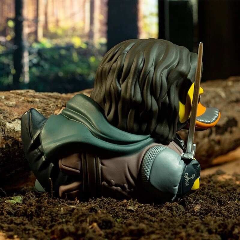 TUBBZ Boxed LORD OF THE RINGS Aragorn Collectible Duck Figure JEEP