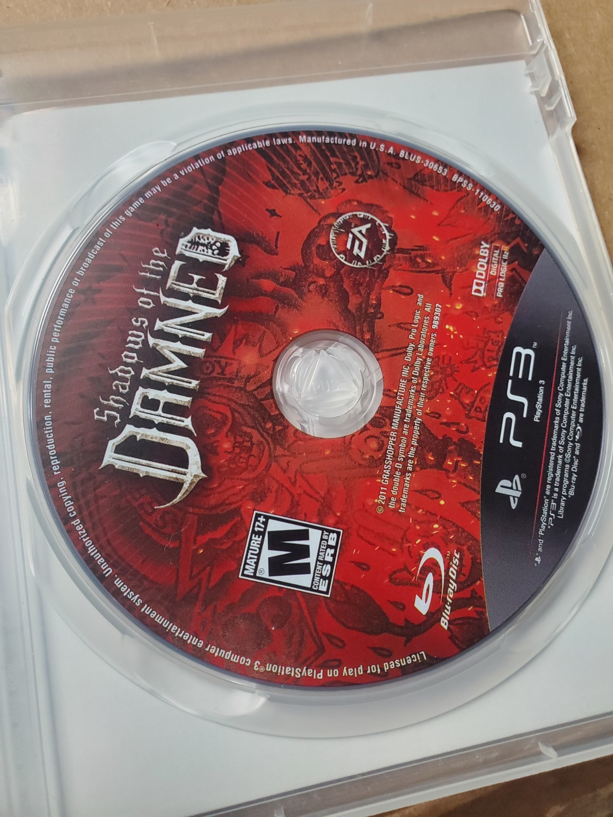 Shadows of the Damned complete in box