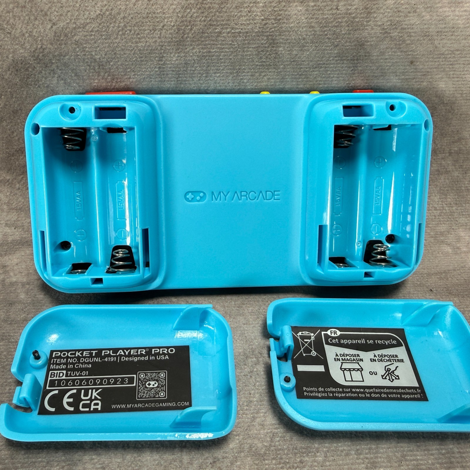 MY ARCADE CAPCOM Mega Man Pocket Player Pro Handheld Game Tested Working