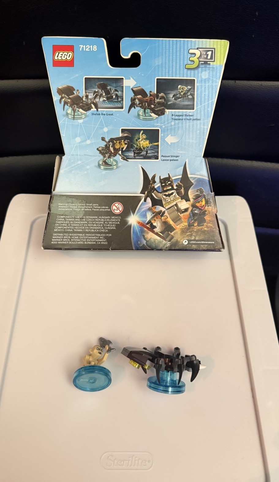 LEGO Dimensions Gollum Lord Of The Rings Fun Pack 71218 w/Shelob The Great 100%