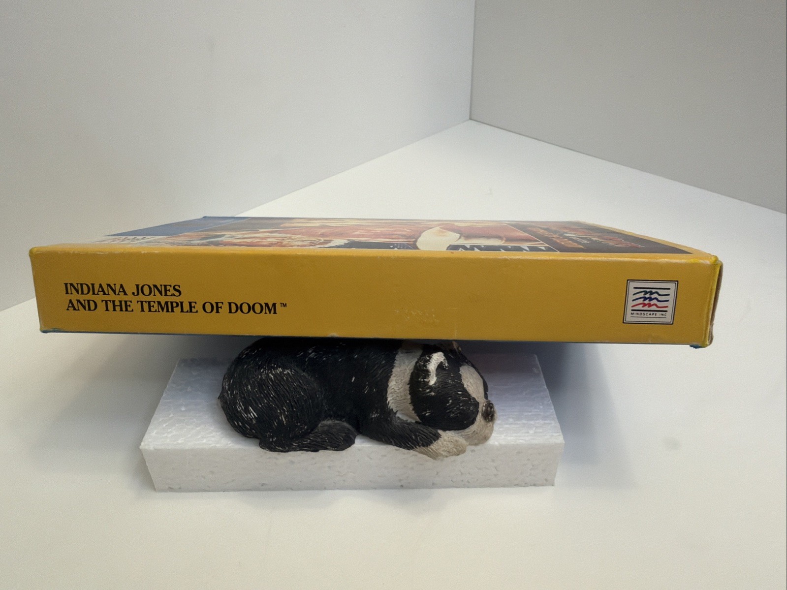 Indiana Jones and the Temple of Doom Nintendo NES Box & Foam Only Mindscape