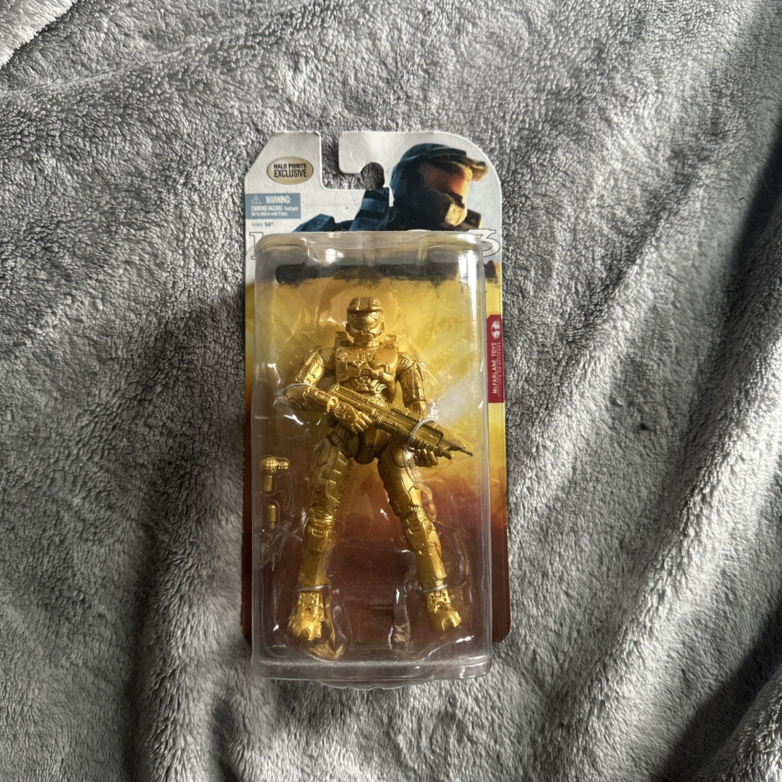 McFarlane Toys Halo 3 Master Chief John-117 Gold Figure Exclusive