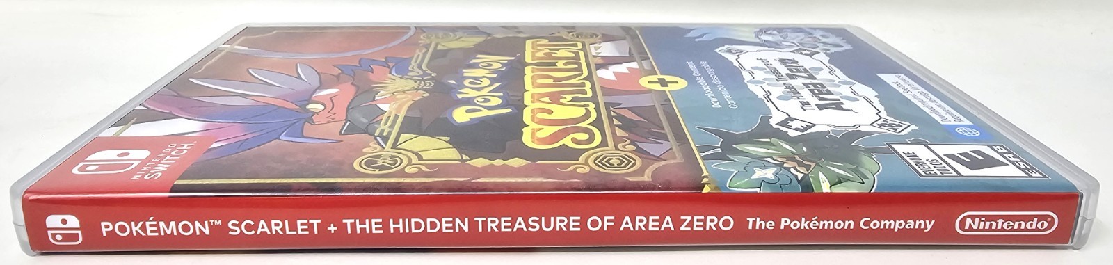 Pokemon Scarlet + The Hidden Treasure of Area Zero DLC Bundle – 1st version -N