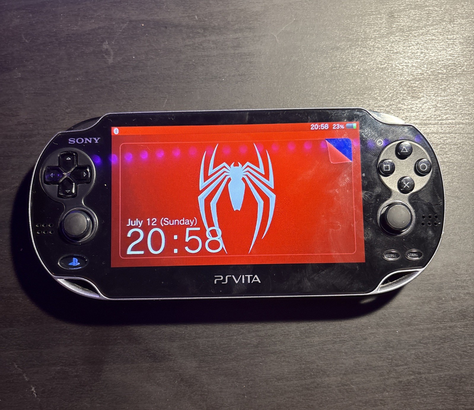 Modded PS Vita 1000 OLED Black w/ 16GB MemCard, SD2VITA & Charger
