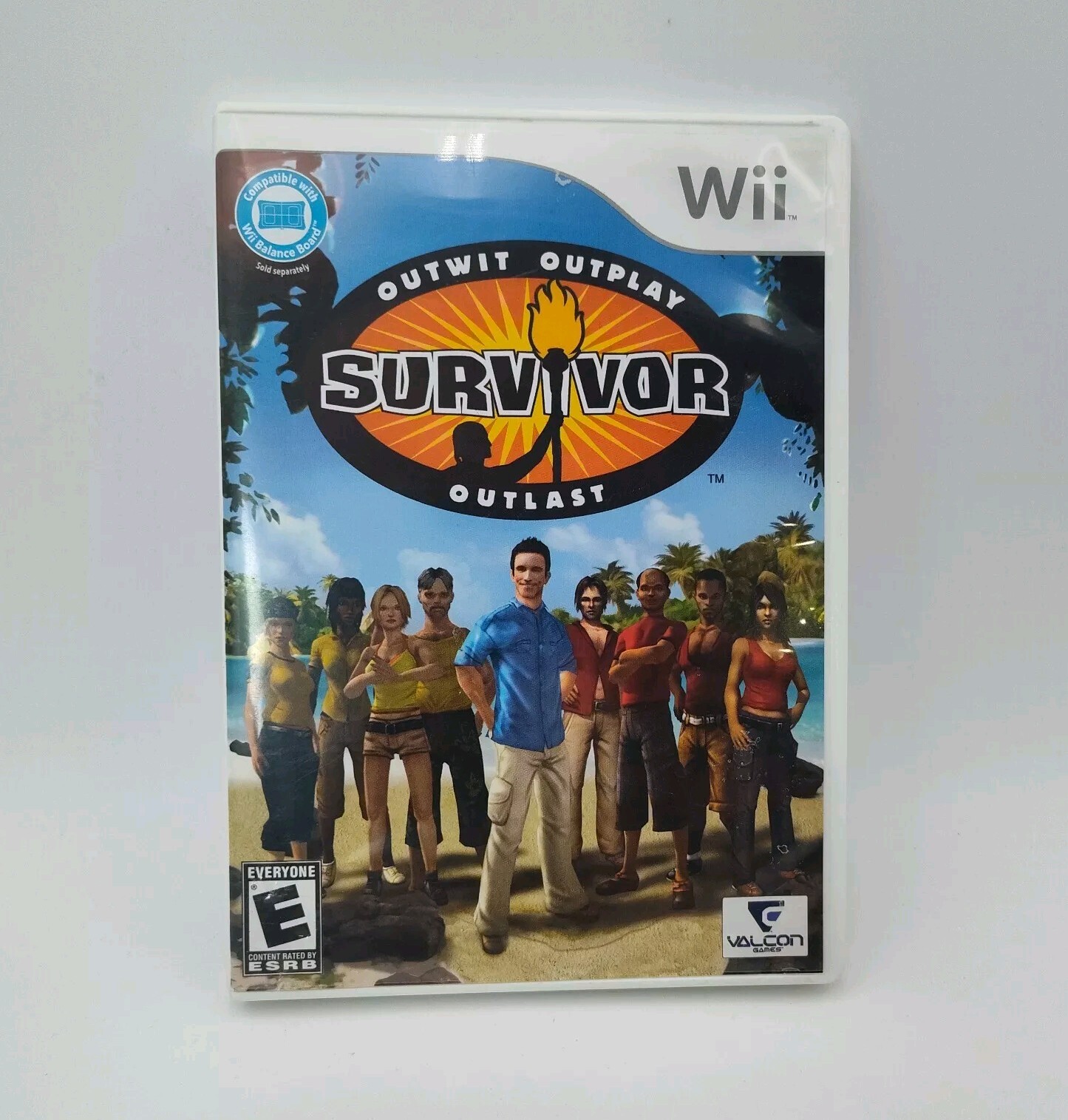 Survivor Nintendo Wii 2010 Outwit Outplay Outlast Game Disc GREAT BB15.1GA869