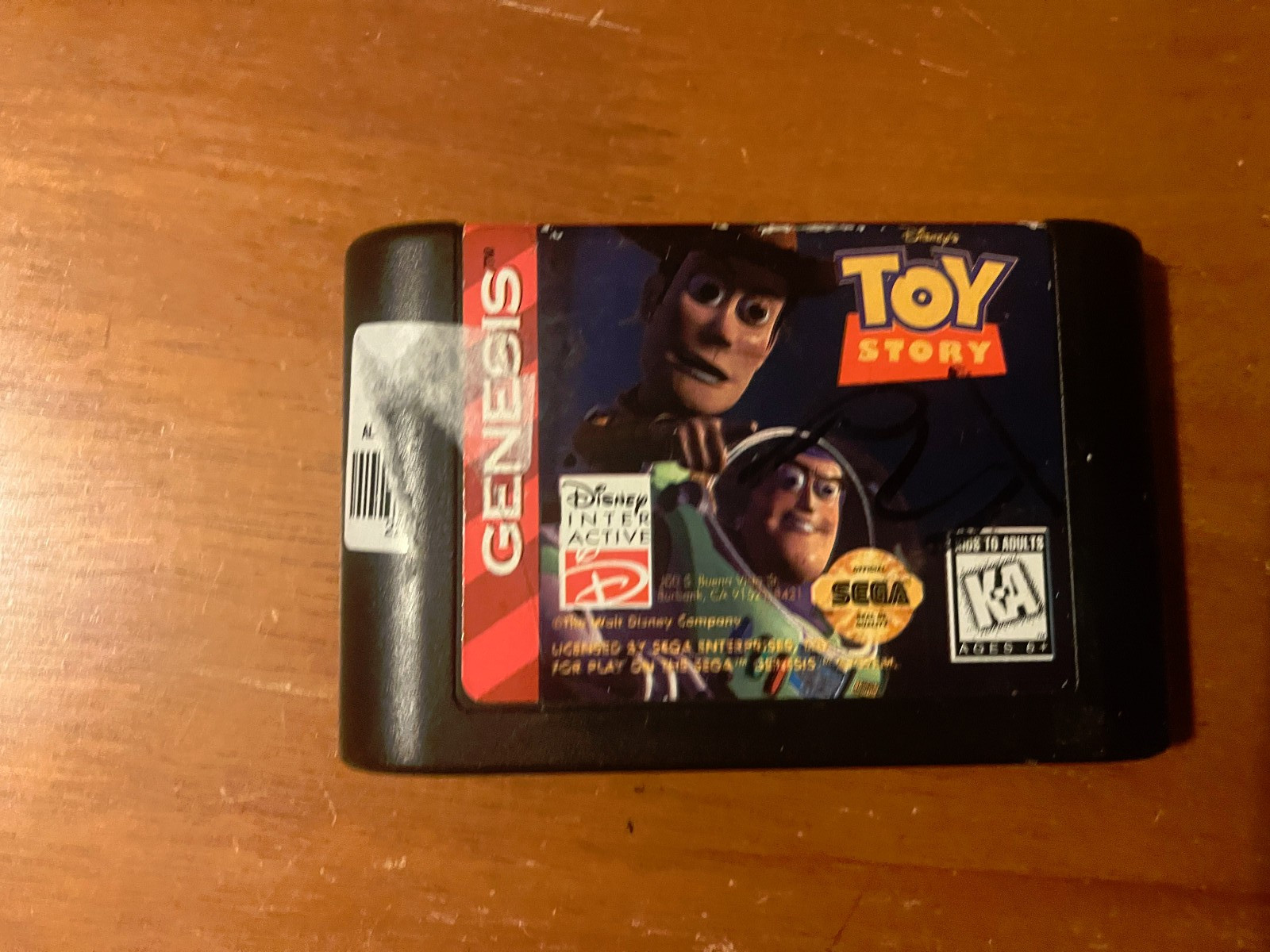 Disney’s Toy Story (Sega Genesis, 1995) — TOY STORY for GENESIS