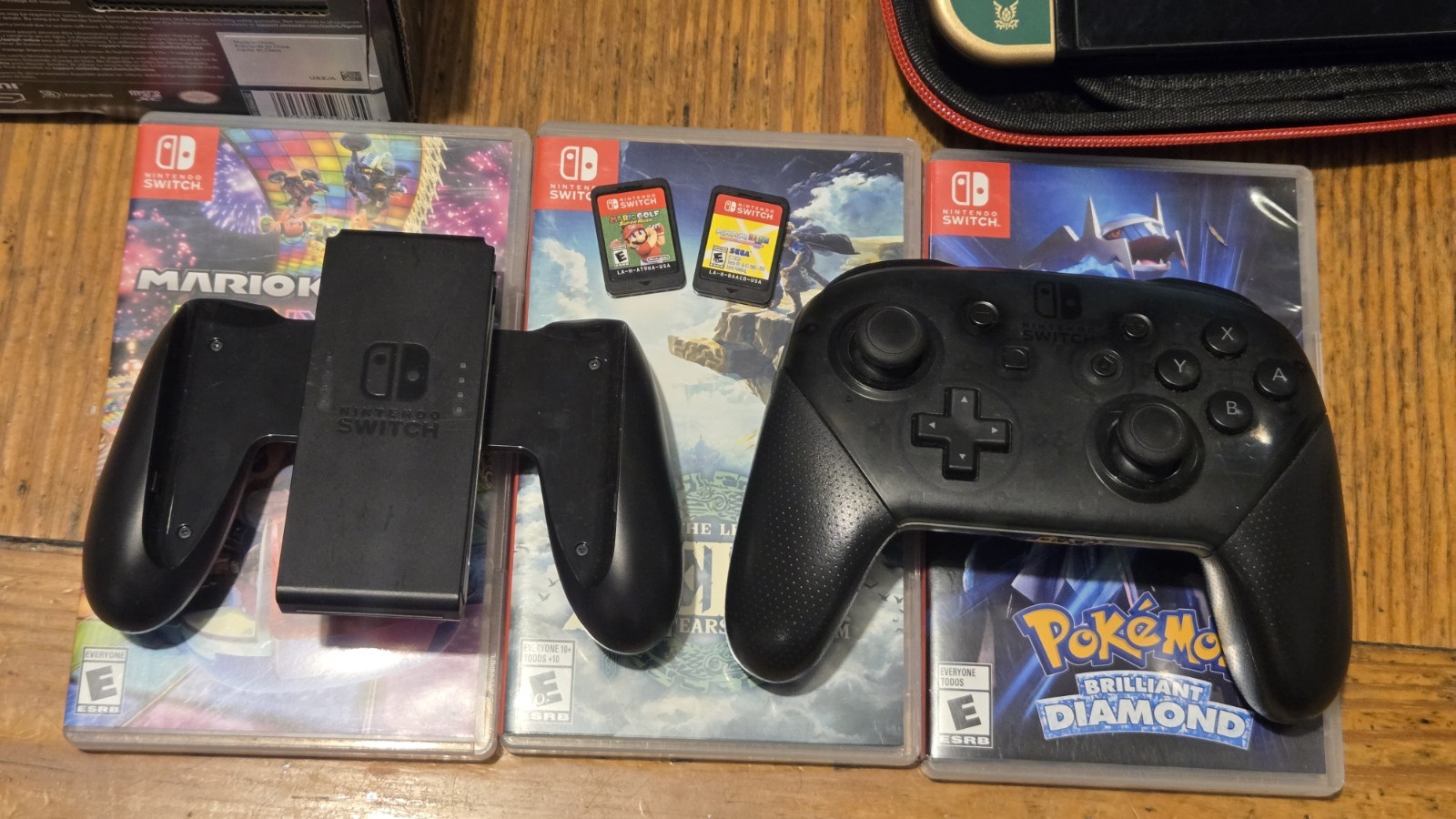 Nintendo Switch OLED Zelda Special Edition 128GB Bundle Box Games 256gb SD