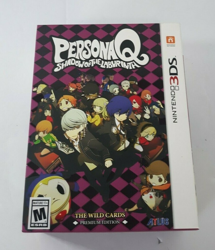 Persona Q: Shadow of the Labyrinth — The Wild Cards Premium Edition (3DS) New