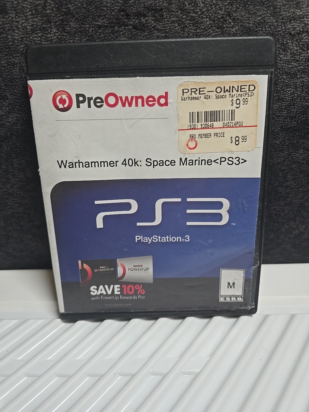 Warhammer 40,000: Space Marine (PlayStation 3 PS3, 2011) Disc Only
