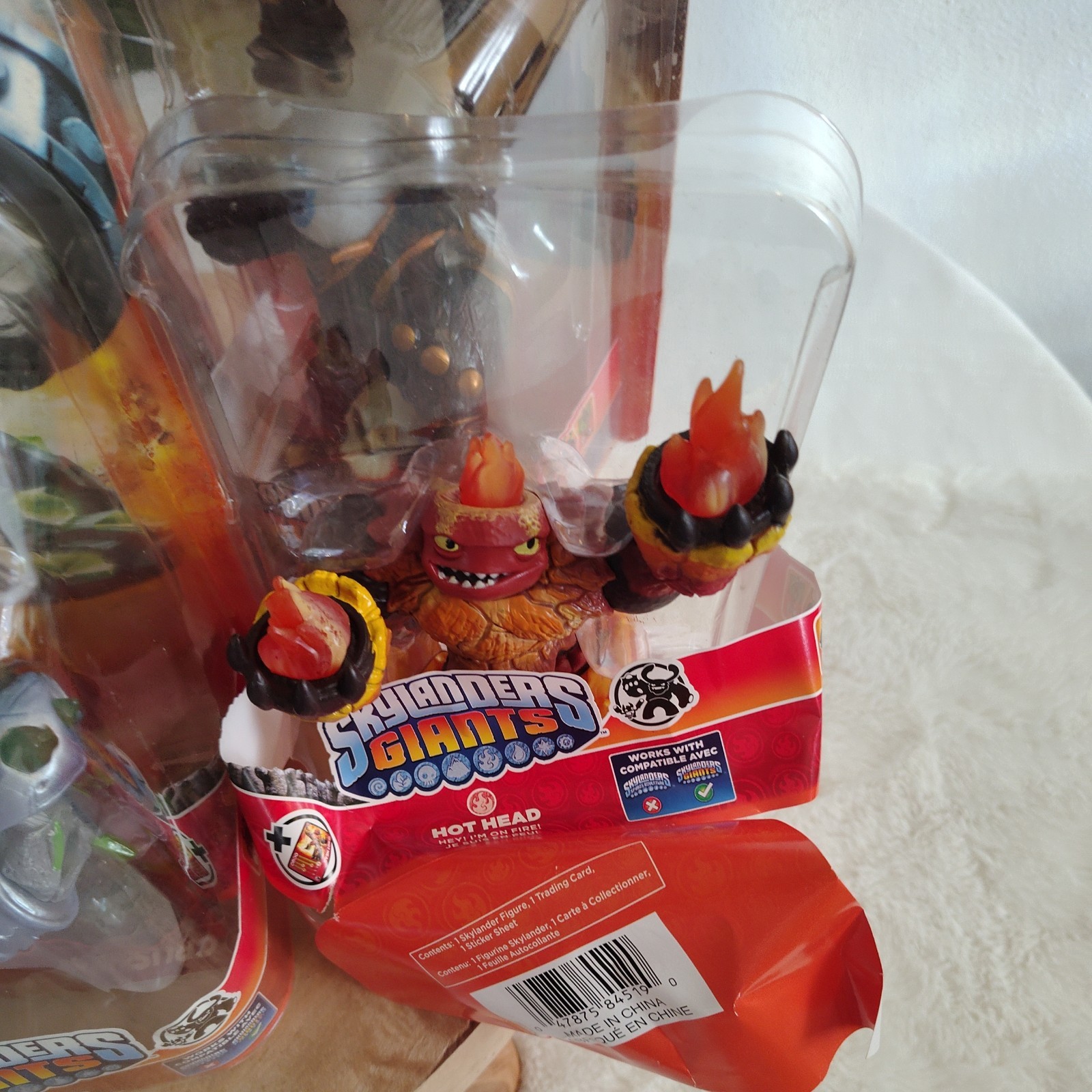 2012 Skylanders Giants Eye-Brawl, Thumpback, Bouncer, Crusher, Hot Head, Swarm