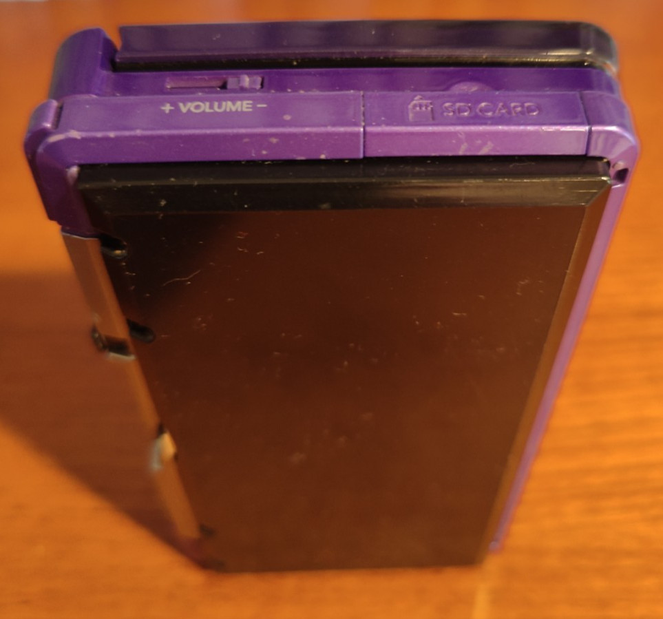 Used Nintendo 3DS Midnight Purple Console w/Capture Card, Atlus Games, Charger
