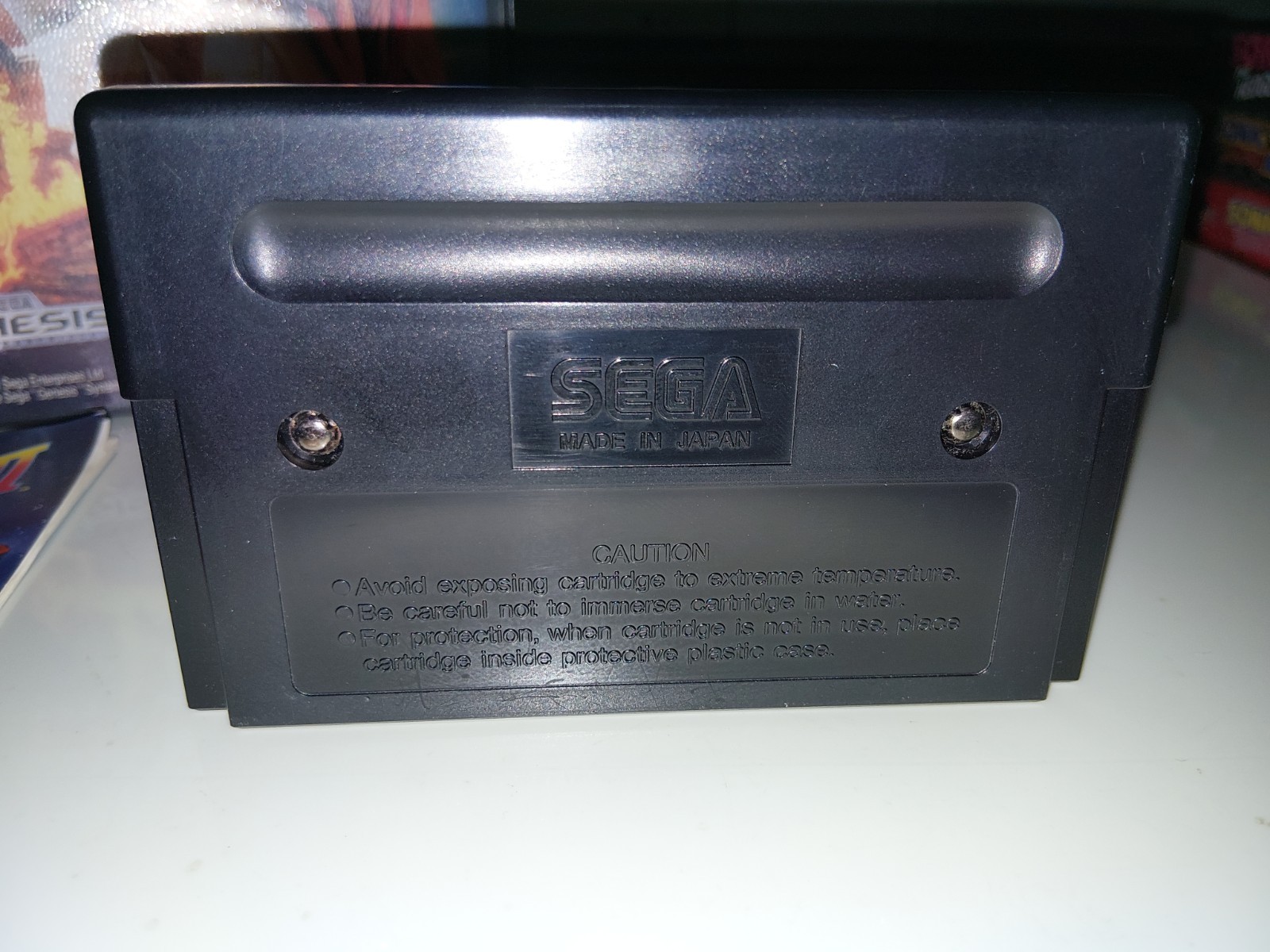 Sega Genesis Back To The Future III 3 CIB With Manual Tested And Working