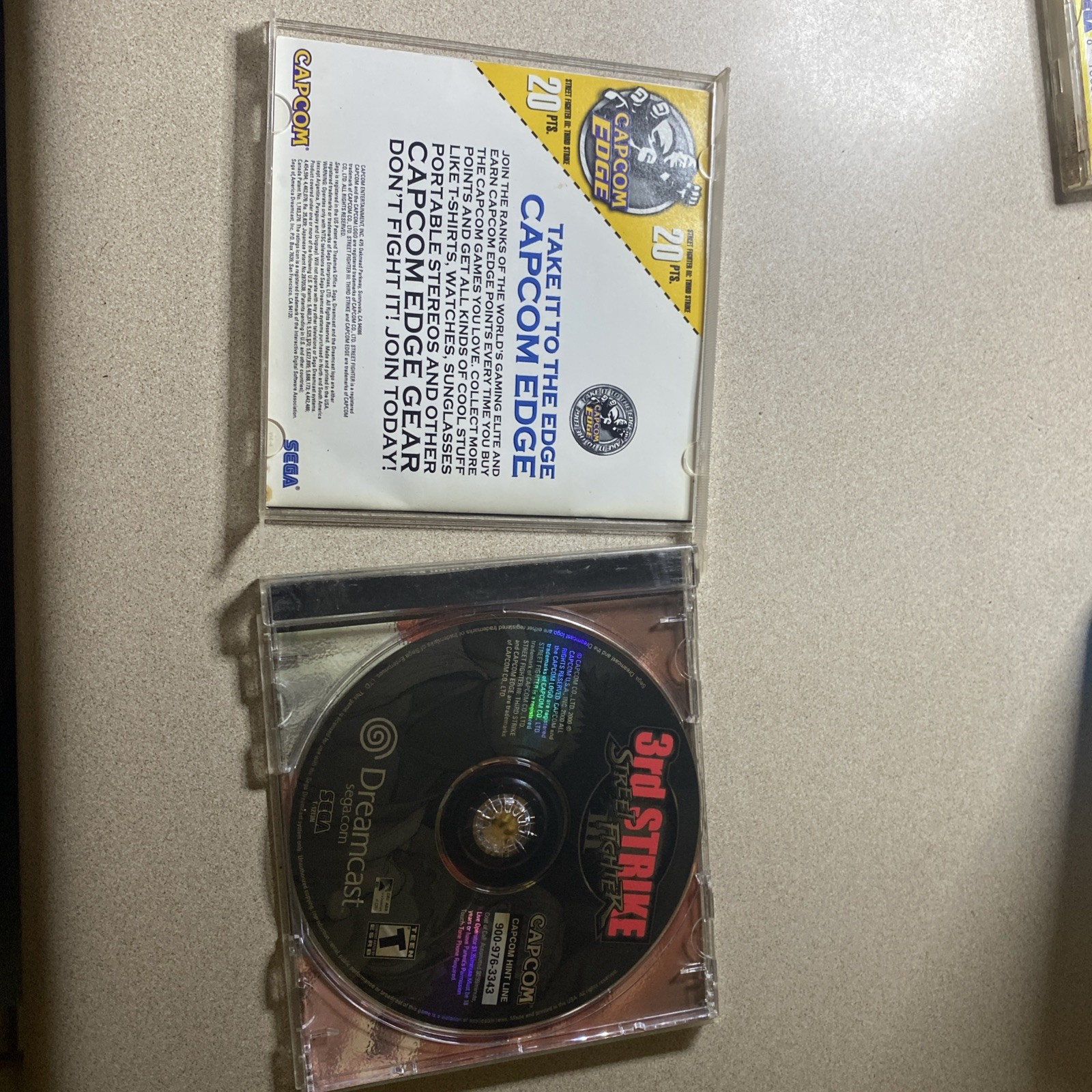 Street Fighter III 3rd Strike (Sega DreamCast) – Complete CIB – Authentic
