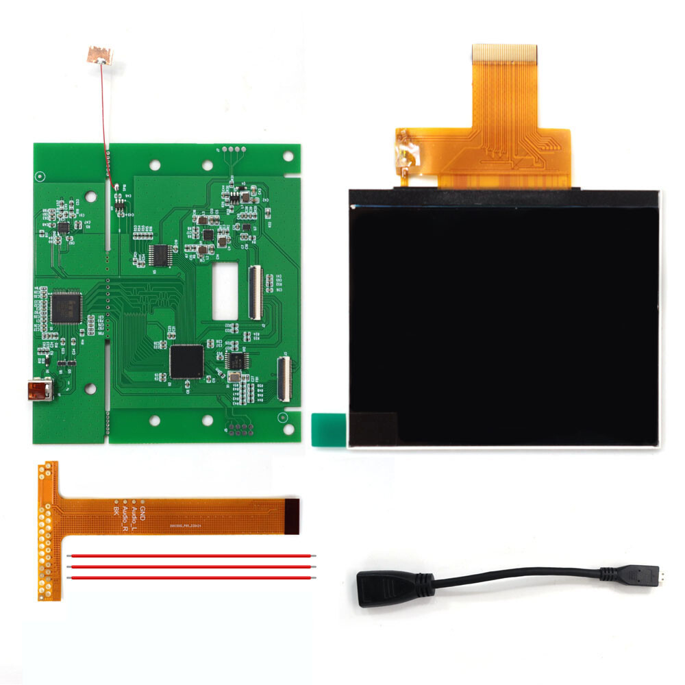 3.5” 640×480 Retro Pixel 720P HDMI-Compatible IPS Backlit LCD For ATARI LYNX Ⅱ