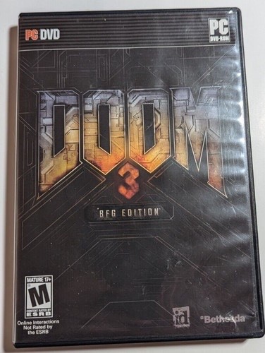Doom 3: BFG Edition (PC DVD ROM, 2012) with Manual & Case, Dishonored Ad