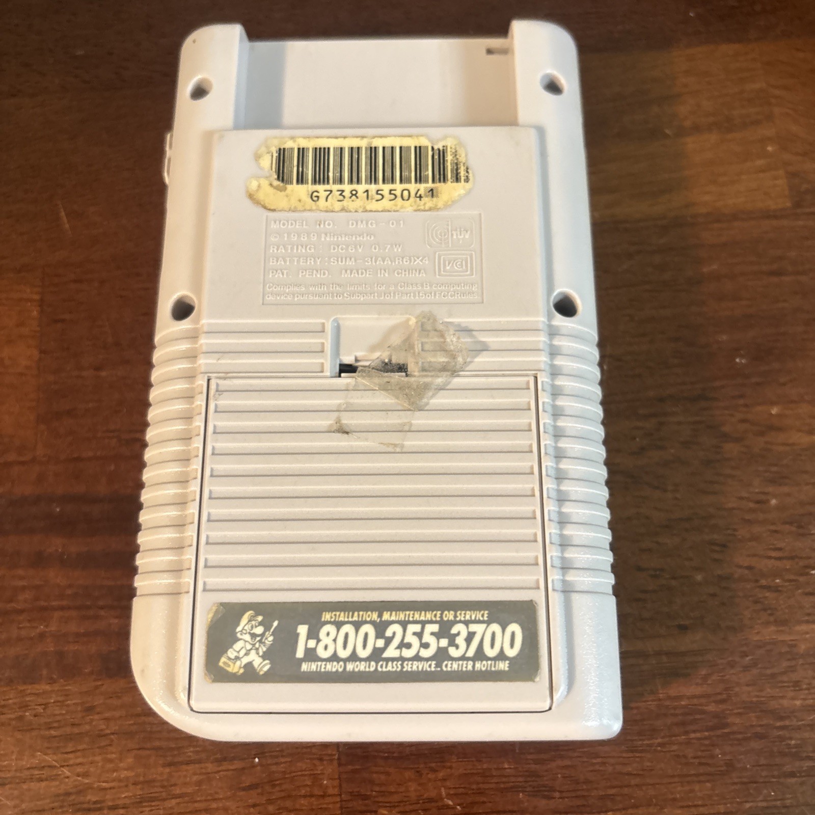 Nintendo Game Boy Launch Edition Handheld System – Gray