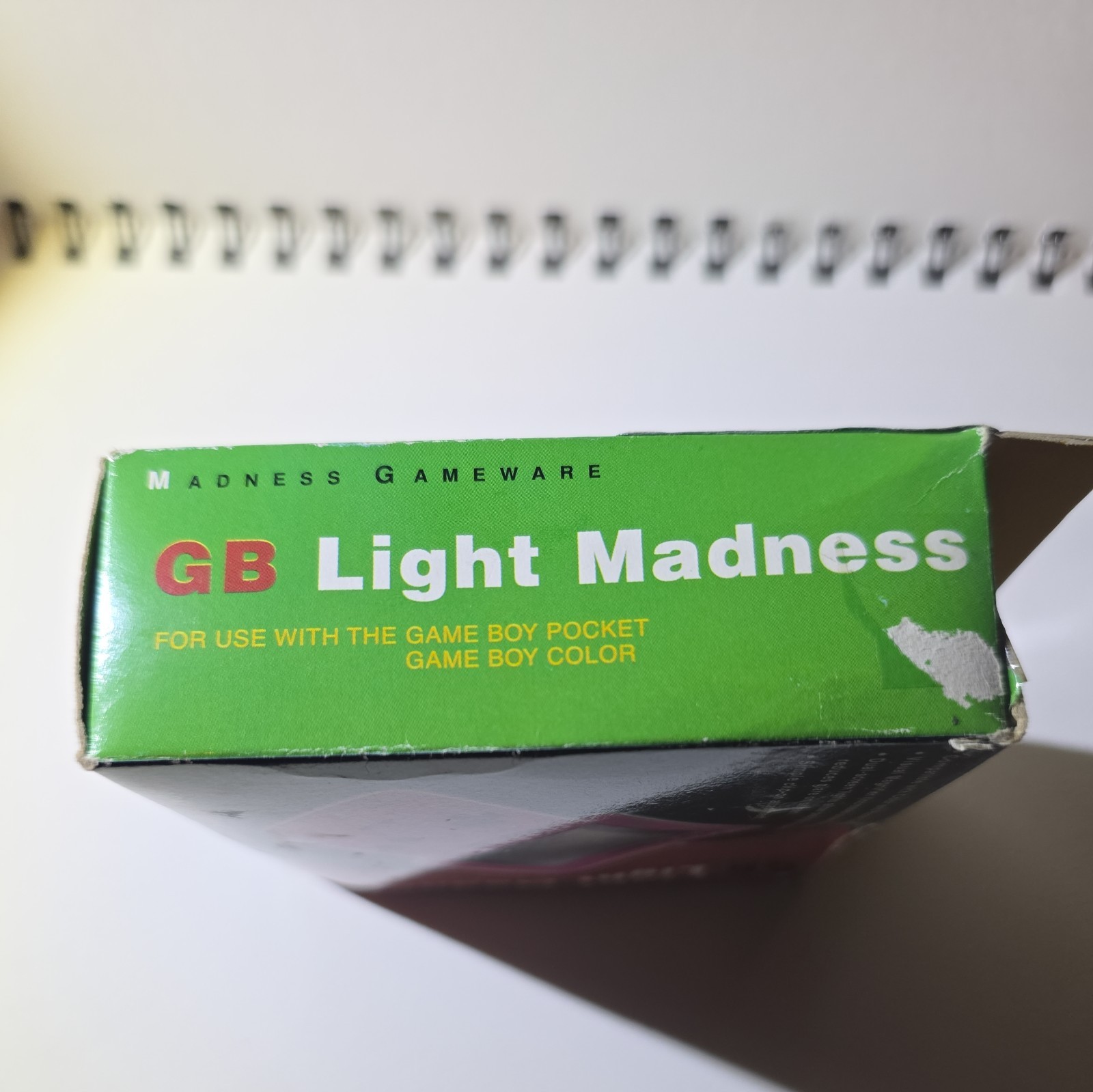 Light Madness Game Boy Light Magnifier Attachment Transparent Pink – Works!