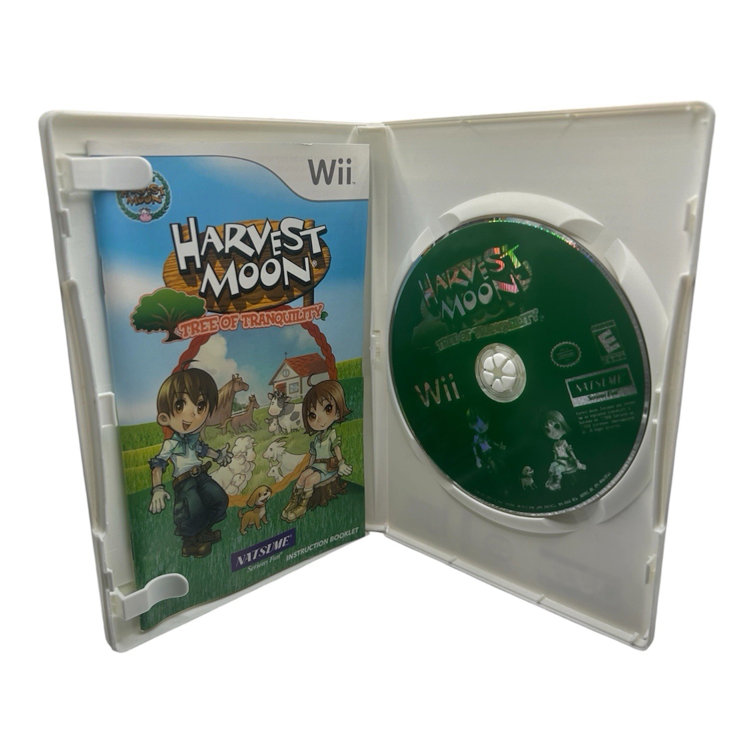 Harvest Moon Tree of Tranquility Nintendo Wii Game CIB Manual