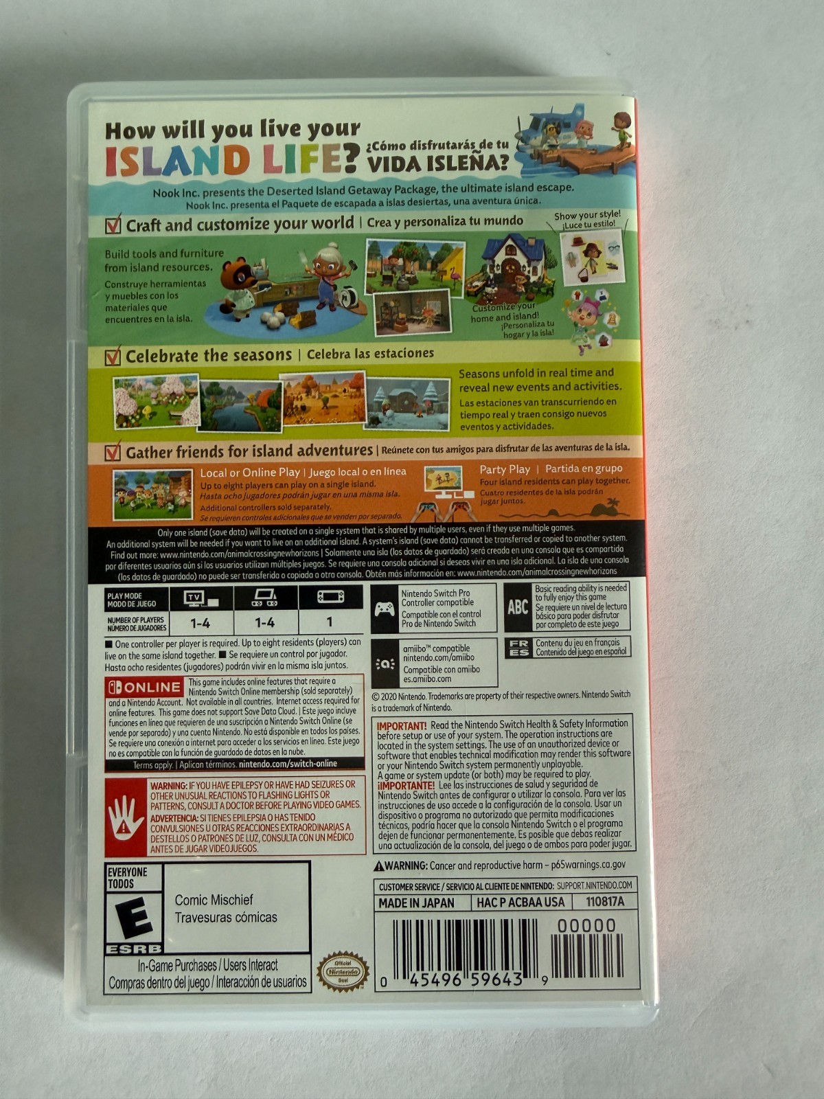 Animal Crossing: New Horizons (Nintendo Switch, 2020)