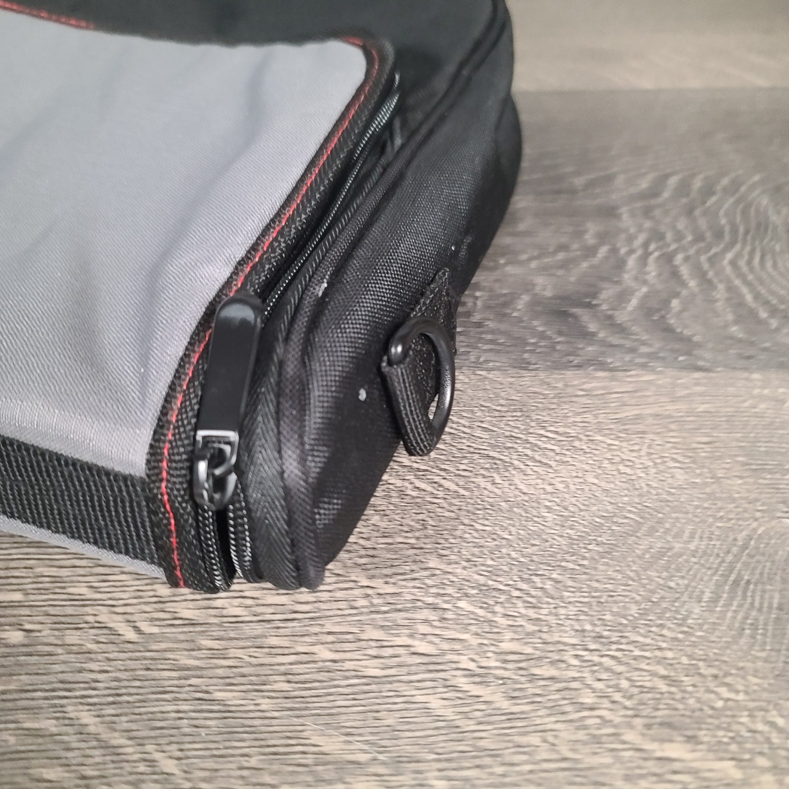 Nintendo Switch PowerA Everywhere Messenger Bag Black and Gray Missing Strap