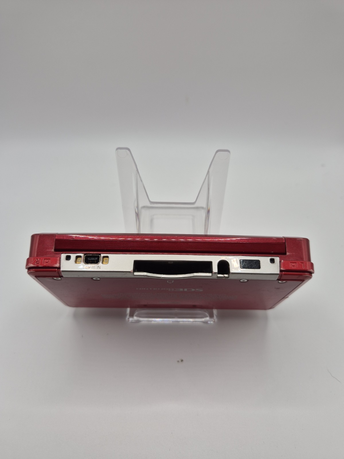 Nintendo 3DS Flame Red CTR-001 Handheld Console System Tested W/ Charger Mint