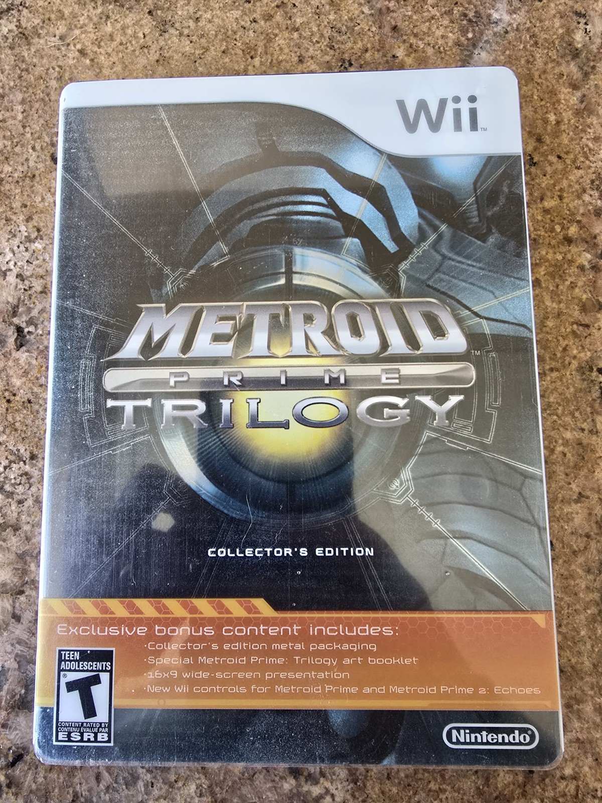 **Box Only, Game Not Included** Metroid Prime Trilogy – Nintendo Wii